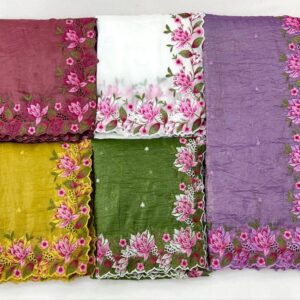 Premium crunchy silk sarees 107