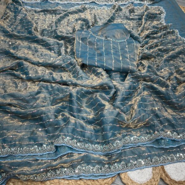 Exclusive cocktail party edition sarees - Image 5