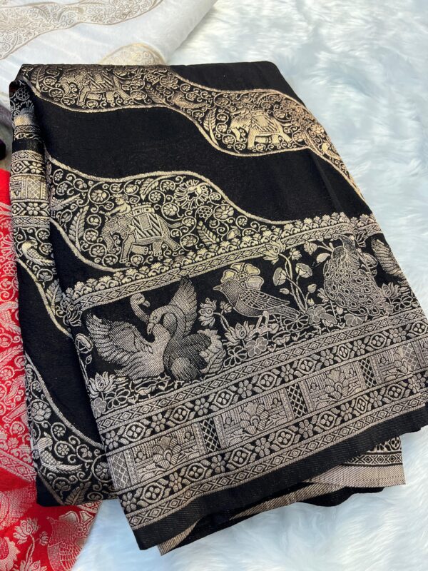 Banarasi kadi georgette sarees code 105 - Image 13