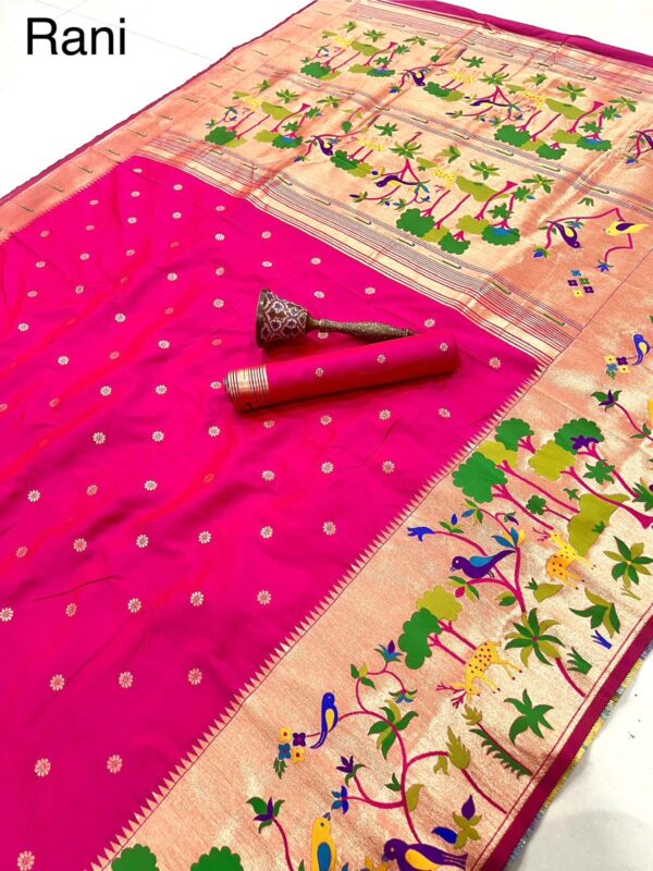Exclusive vanavihari concept pithani sarees Hc777
